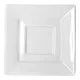 Блюдце квадратное «Кунстверк» фарфор ,L=13,2,B=13,2см белый арт. 03022111