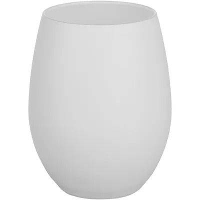 Стакан «Праймери Колор» стекло 360мл D=81,H=103мм белый,матовый, Цвет: Белый, изображение 3