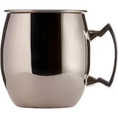 Mug for cocktail “Moscow Mule”  stainless steel, nickel  0.5 l  D=85, H=100mm  nickel.