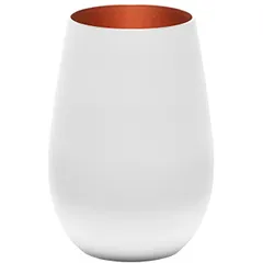 Хайбол (стакан) «Олимпик» хр.стекло 465мл D=85,H=120мм белый,бронз.