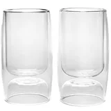Стакан для горячих напитков двойной 50/200мл стекло D=70,H=125мм прозр.