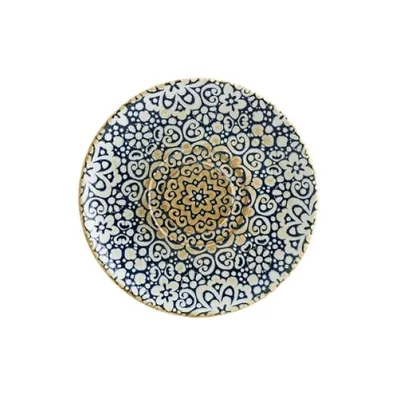 Тарелка «Альхамбра» подстановочная фарфор D=19см белый,синий