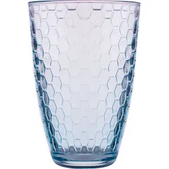 Highball "Enjoy" glass 350ml D=81,H=120mm blue.