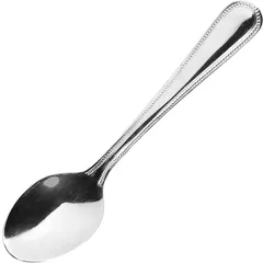 Tea spoon “Perle”  stainless steel , L=145/50, B=4mm  metal.