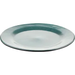 Тарелка «Млечный путь изумрудный» фарфор D=26см изумруд.,черный, изображение 2