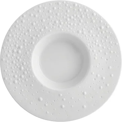 Тарелка глубокая «Минерал» фарфор D=23,7см белый, изображение 5