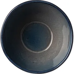 Салатник «Пати» фарфор 0,6л D=15см серый,синий, изображение 2