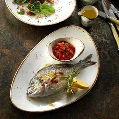 Салатник «Крафт Вайт» фарфор 125мл ,H=55,L=130,B=95мм белый, изображение 4