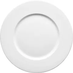 Тарелка «Монако Вайт» с широким бортом фарфор D=320,H=18мм белый