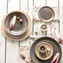 Соусник «Революшн Сэндстоун» фарфор 55мл D=65,H=30мм бежев., изображение 2