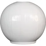 Ваза для цветов «Спайро» фарфор D=20,H=80,L=115,B=75мм белый