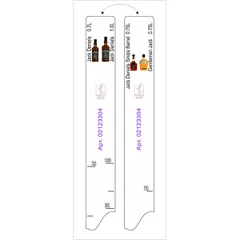 Bar line “Jack Daniels” 0.7, 1l, “Single Barrel” 0.75l