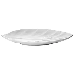 Dish “Kunstwerk” sheet  porcelain ,H=21,L=252,B=182mm white