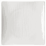 Тарелка квадратная фарфор ,L=27,B=27см белый