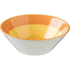 Салатник «Фридом Еллоу» фарфор 305мл D=13,5см желт.,оранжев.