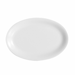 Блюдо «Эмбасси вайт» овальное фарфор ,L=28см белый