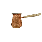 Turk "Rome" copper,wood 400ml D=8,H=11,L=23cm copper