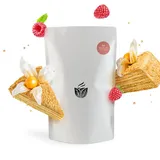 Смесь сухая для приготовления напитков «Медовик с малиной» для раф кофе 500г картон,пластик ,H=25,L=