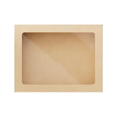 Контейнер бумажный OneClick картон 1л ,H=55,L=150,B=200мм св.корич., Цвет: Светло-коричневый, Объем по данным поставщика (мл): 1000, изображение 5