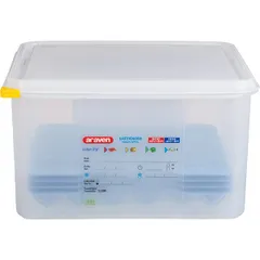 Контейнер для продуктов для яиц на 120 штук с крышкой + 4 лотка полипроп. ,H=20,L=35,4,B=32,5см проз, изображение 4