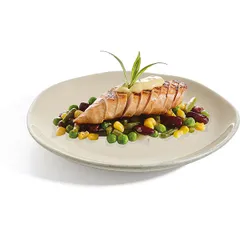 Тарелка «Рокалео Сэнд» мелкая фарфор D=25,5см бежев., изображение 3