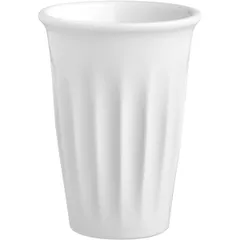 Glass "Rigby" porcelain 250ml ,H=12.1cm white