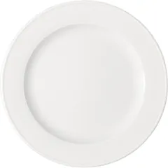 Plate “Bonn” small  porcelain  D=272, H=27mm  white