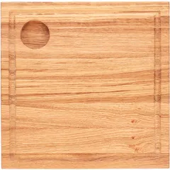 Steak board with impregnation  oak , H=18, L=300, B=300mm