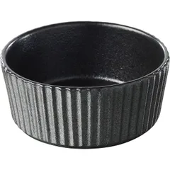 Sauce boat ceramics 30ml D=60,H=25mm black