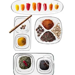 Блюдо сервировочное «Фениче» стекло ,L=41,B=11,5см прозр., изображение 2