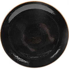 Plate “Craft Licorice” small  porcelain  D=25.3 cm  black