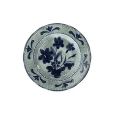 Тарелка «В.Виена Флауэрс» фарфор D=16см серый