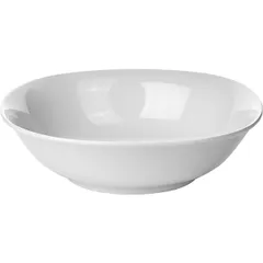 Salad bowl “Squaa” porcelain 1l D=230,H=75mm white