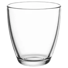 Old fashion glass 285ml D=83,H=90mm clear.