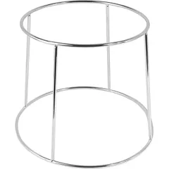 Подставка фуршетная для подноса сталь D=20/25,H=19см металлич.