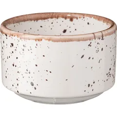 Sugar bowl “Punto Bianca” porcelain 350ml D=100,H=65mm white,black