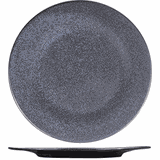 Тарелка «Млечный путь изумрудный» фарфор D=20,H=2см изумруд.,черный