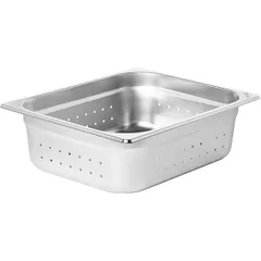 Гастроемкость GN 1/2 перфорированная сталь нерж. ,H=10,L=32,5,B=26,5см металлич.