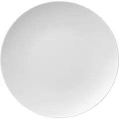 Тарелка «Медалион Вайт» мелкая фарфор D=28см белый