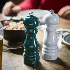 Мельница для соли «Пари-рама» бук,металл D=55,H=180мм синий, изображение 3