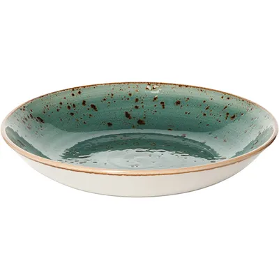 Салатник «Крафт Блю» фарфор 0,835л D=216,H=40мм синий, Цвет: Синий, Диаметр (мм): 216, изображение 2