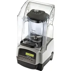 Professional blender with soundproofing hood. "T&G2" grad. tritan 0.9l ,H=49.5,L=26.7,B=21.4cm 1.2Kw black