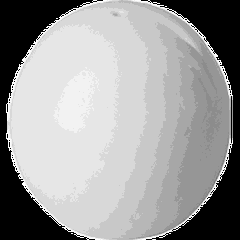 Солонка «Портофино» фарфор 70мл D=3,H=6,L=5см белый