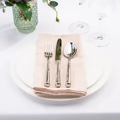 Ложка десертная «Роял» хромоник. сталь ,L=19см хромиров., изображение 4