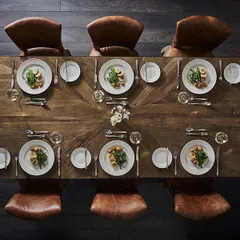 Тарелка «Бид» фарфор D=23см белый, изображение 3