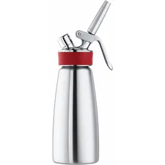 Siphon for Gourmet cream  stainless steel, plastic  0.5 l  D=73, H=250, B=105mm  metal.