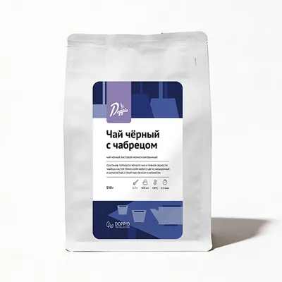 Чай черный с чабрецом листовой 150 г, изображение 2