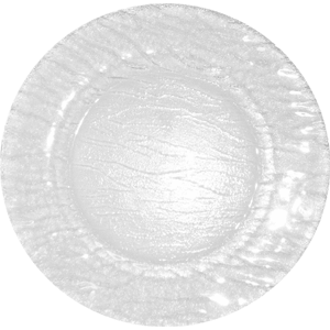 Блюдо сервировочное «Минерали» стекло D=32,H=2см прозр.