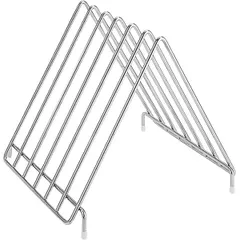 Drying stand for boards (6 compartments)  stainless steel , H=29, L=32, B=27 cm  metal.