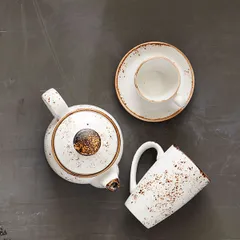 Крышка для чайника «Крафт» 0367 фарфор белый, изображение 3